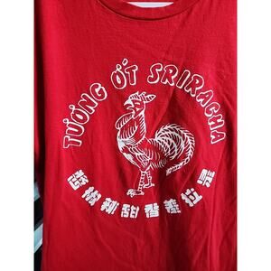 Sarachi large red t shirt graphic prints